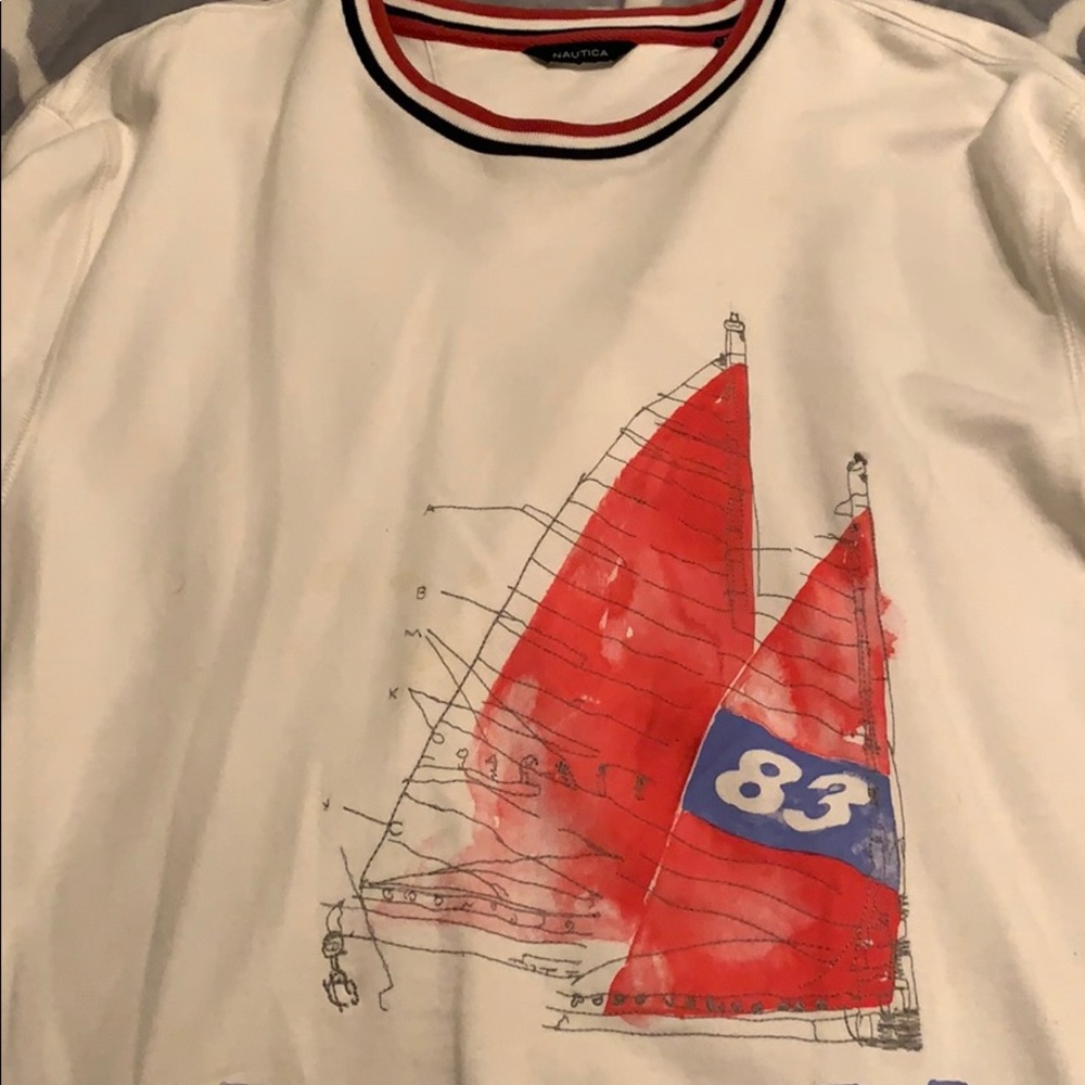 Nautical Sailing Sweat Shirt XL